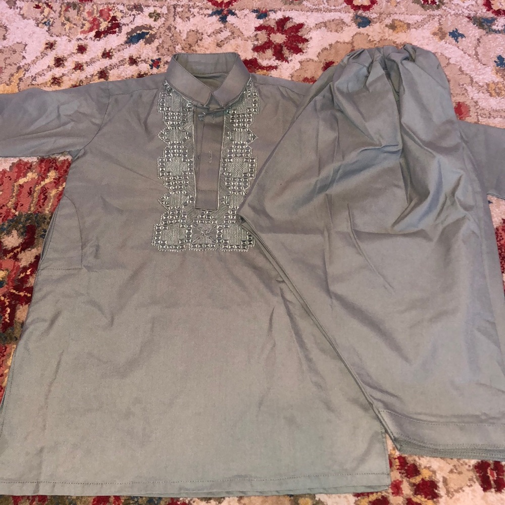 Little boy pakistani outfit